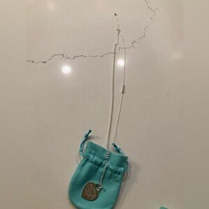 New! Tiffany & co arrow heart necklace